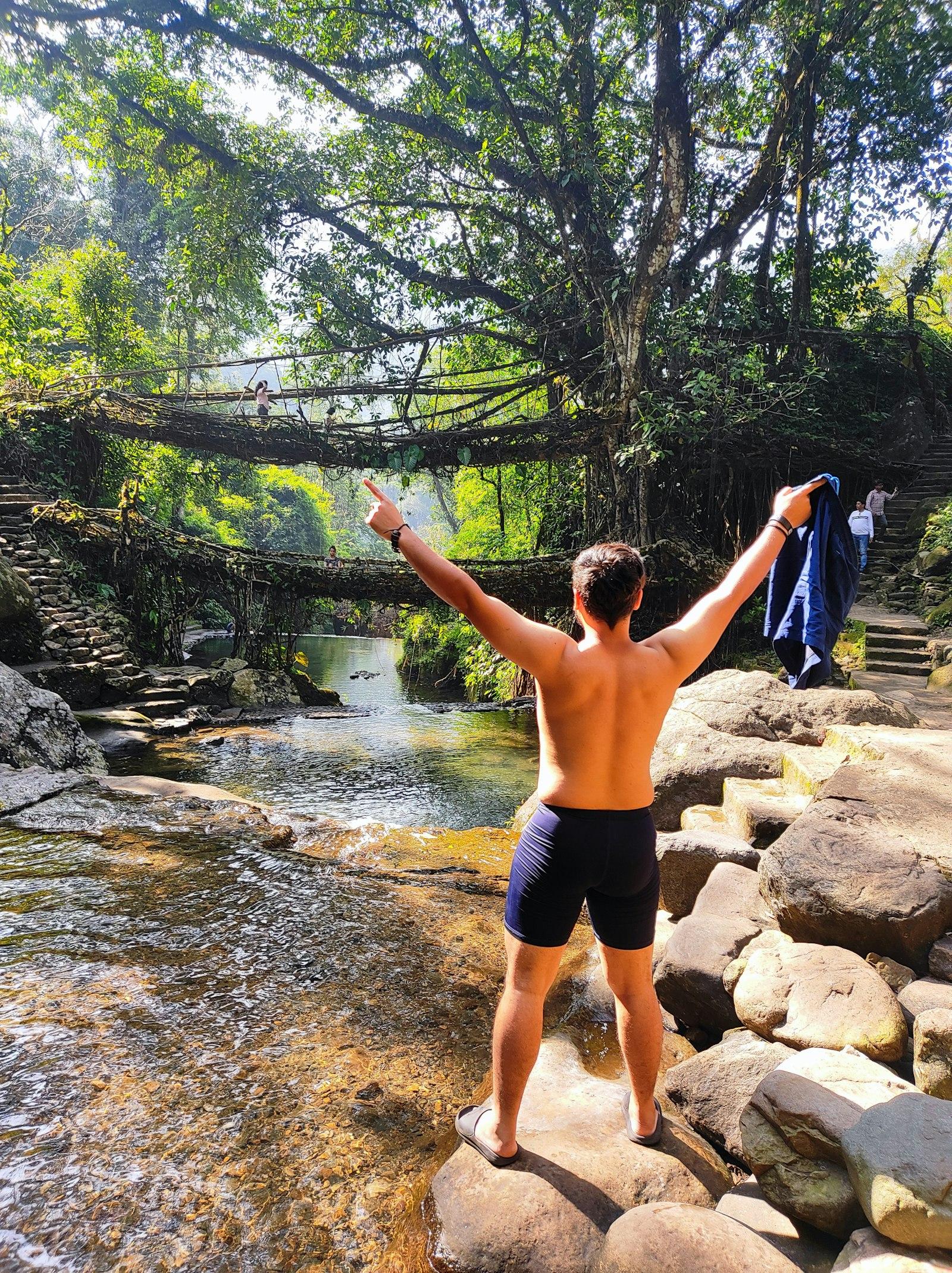 Meghalaya Backpacking: Living Root Bridges & Crystal Waters
